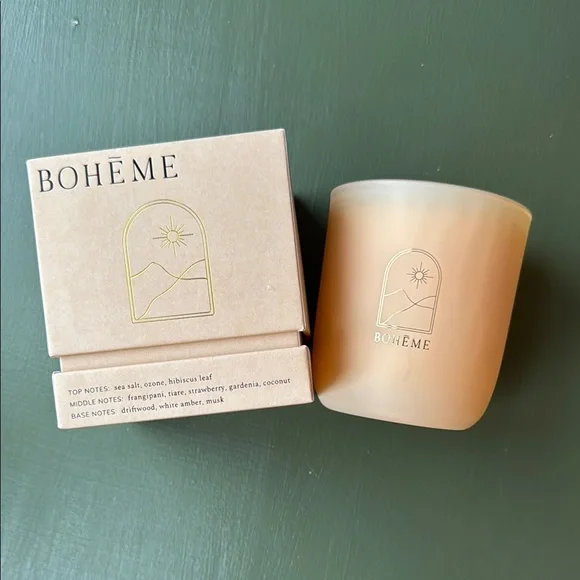 BOHEME Tahiti Scented Candle - Picture 2 of 5